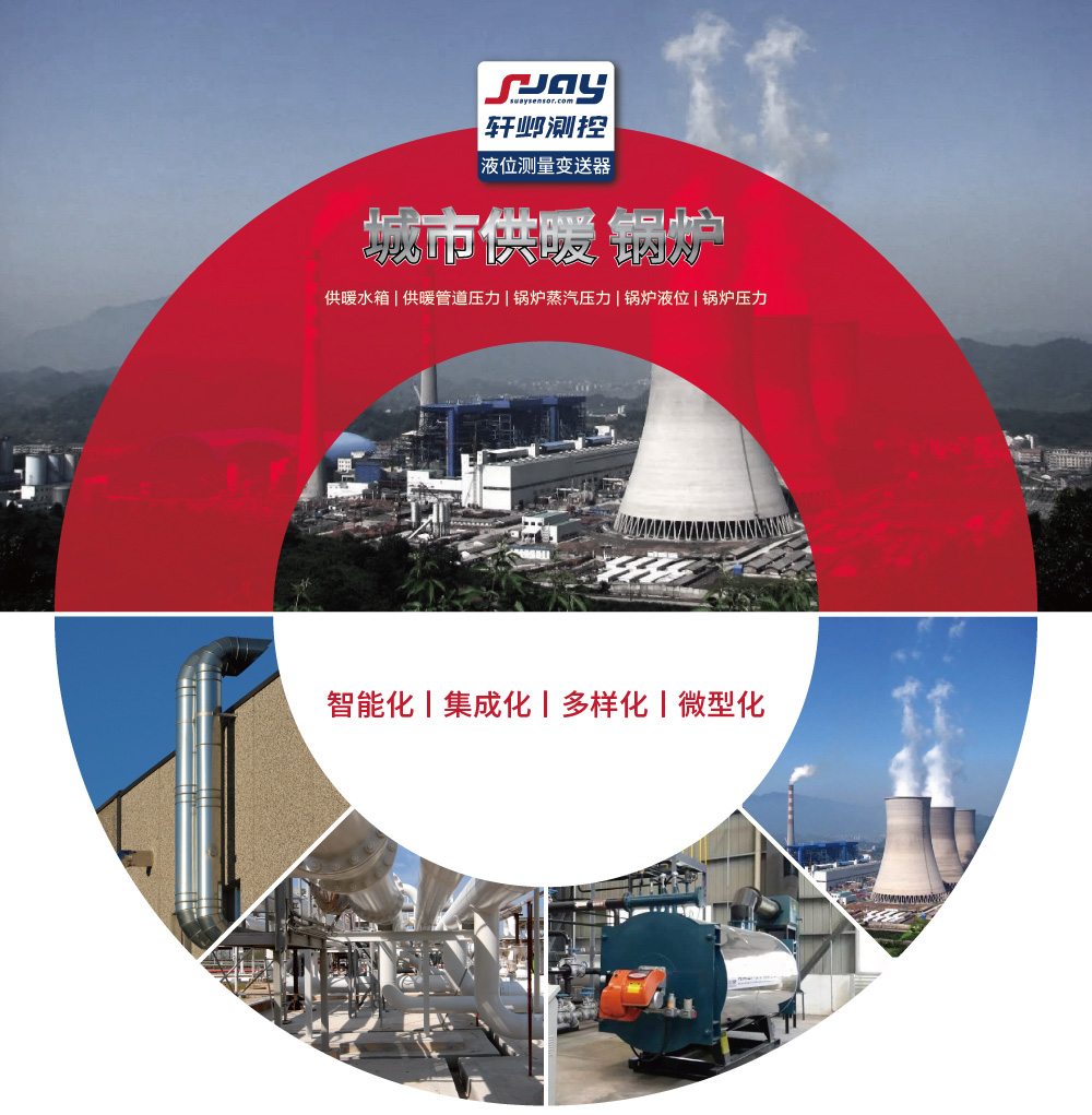 城市供暖、鍋爐（供暖水箱、供暖管道壓力、鍋爐蒸汽壓力、鍋爐液